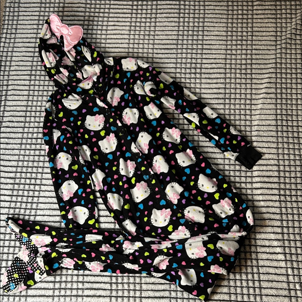 Women’s Hello Kitty Pajama Onesie (S)